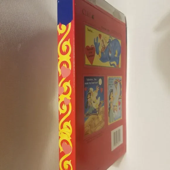 17 vtg Disney valentines- Aladdin, Cinderella, Mickey - Picture 10 of 12